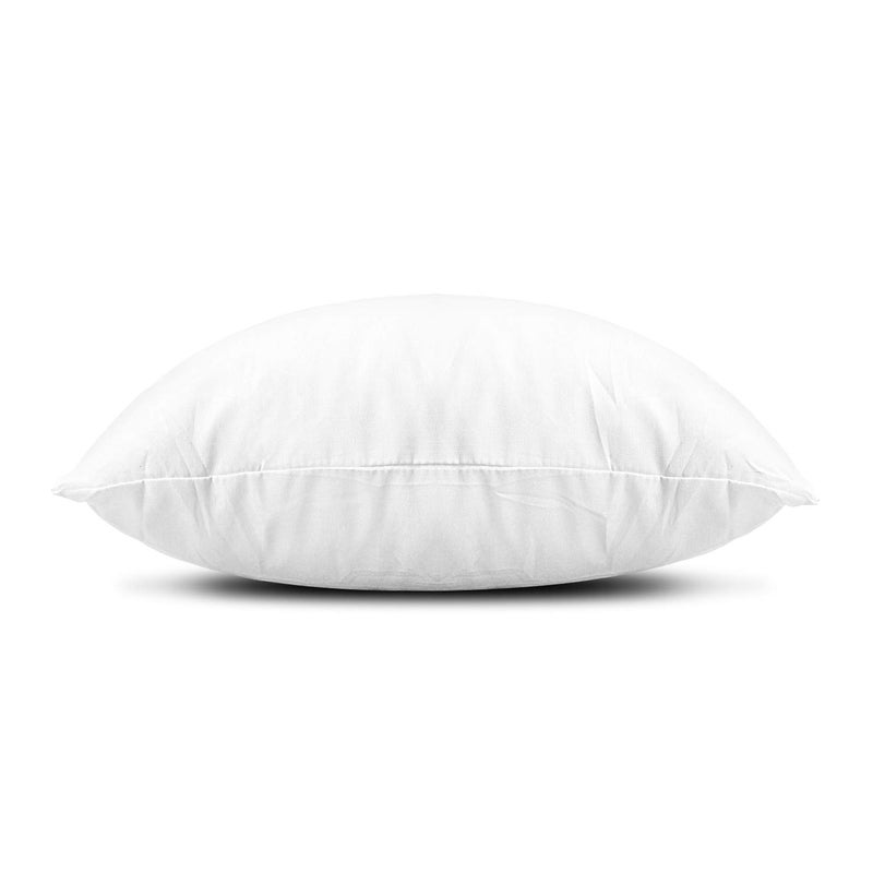 Edow Throw Pillow Insert, Lightweight Soft Polyester Down Alternative Decorative Pillow, Sham Stuffer, Machine Washable 20x20 (White, 1 Count (Pack of 1)) - Image 2